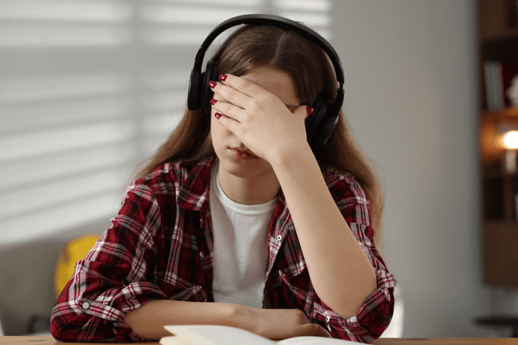 nastolatek w stresie