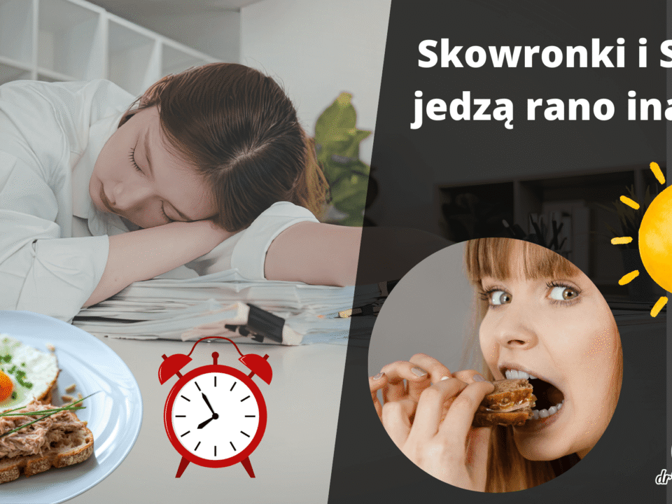 skowronki i sowy jedza rano co innego