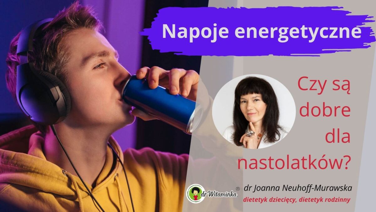 Czy nastolatkowie moga pic napoje energetyczne